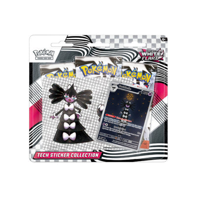 White Flare Tech Sticker (SHOP)