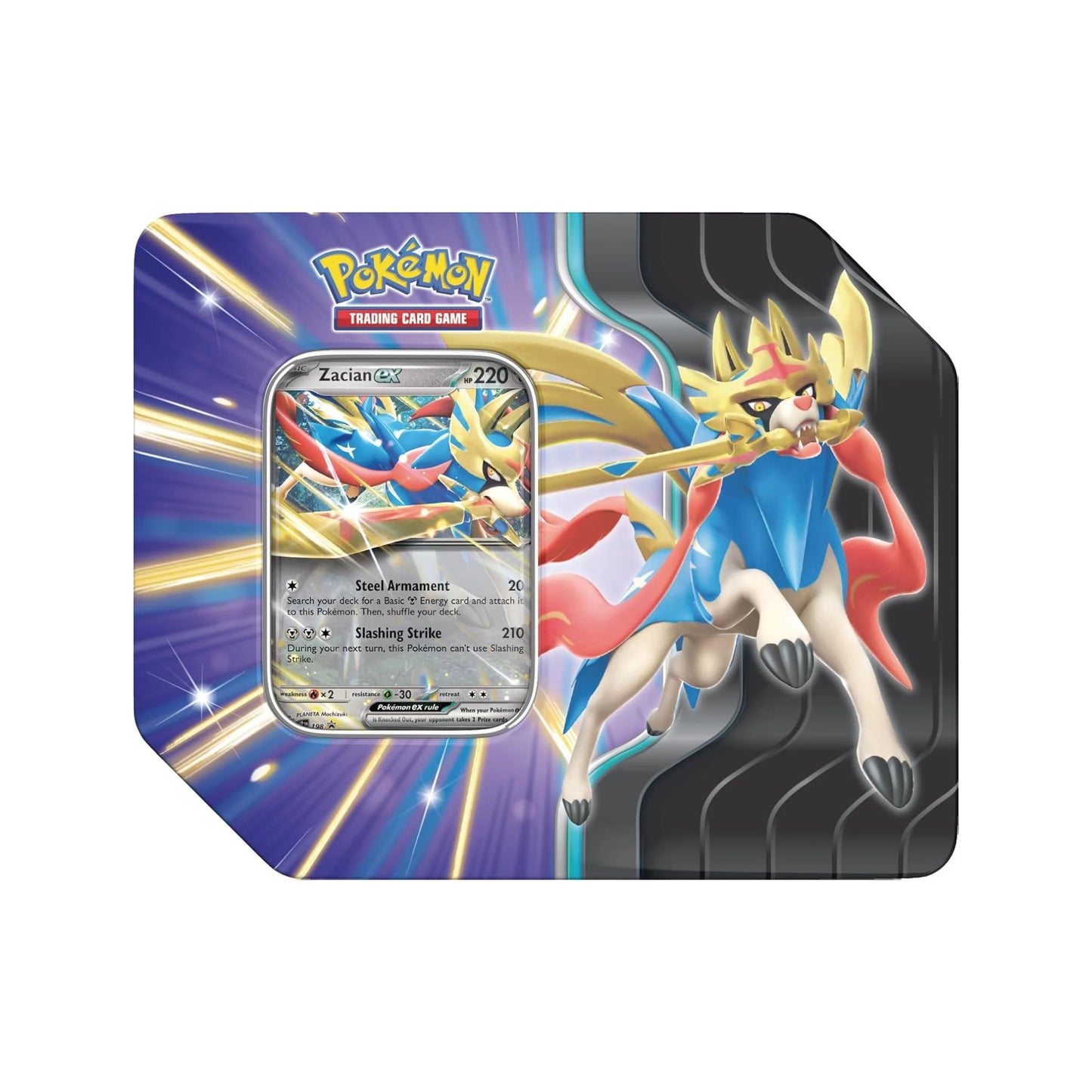 Zacian EX Tin (SHOP)