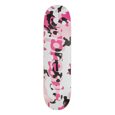 Supreme Camo Logo Skateboard Deck (FW20)